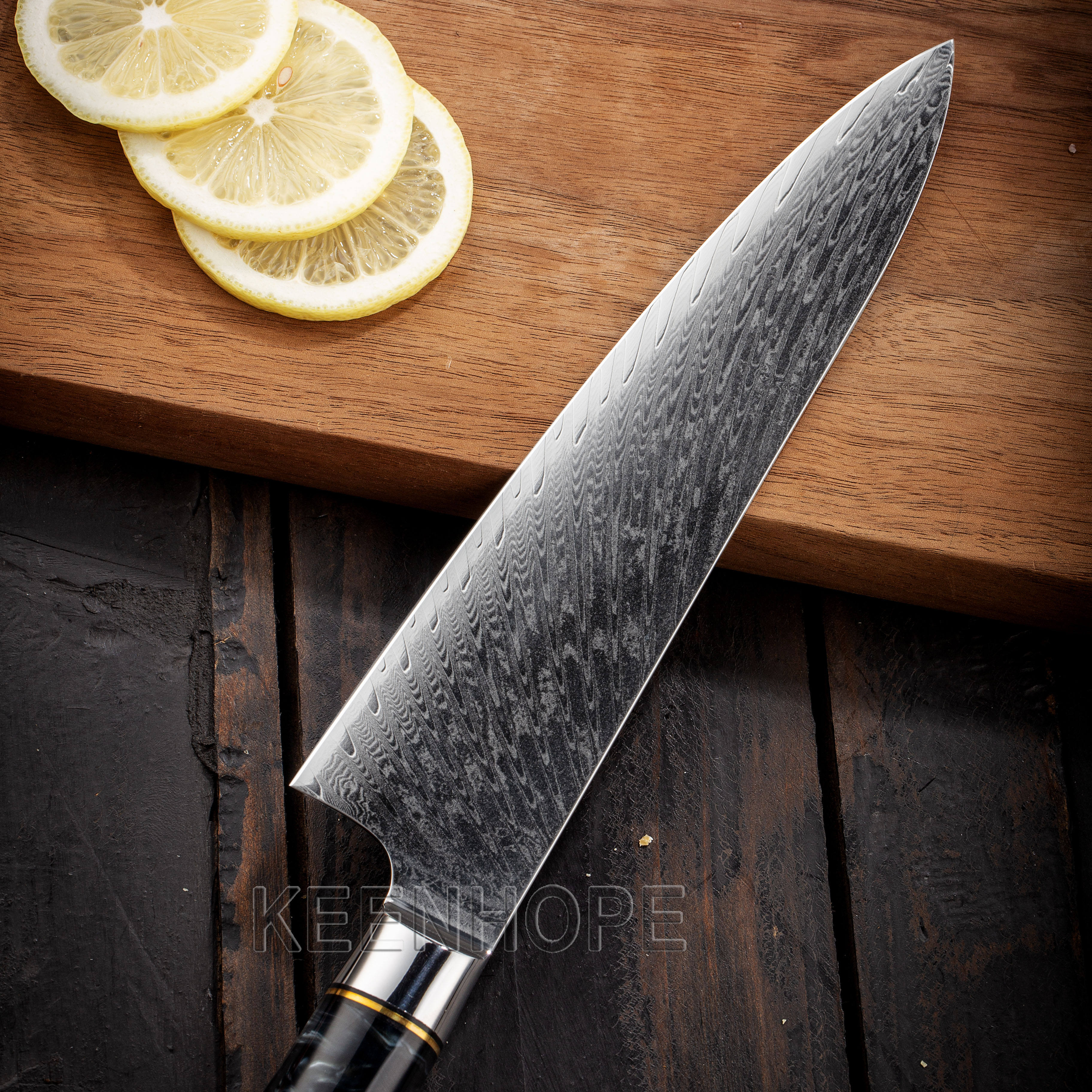 Tidal Black – 8" Chef Knife