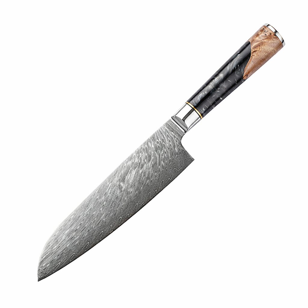 Tidal Black – 7" Santoku Knife