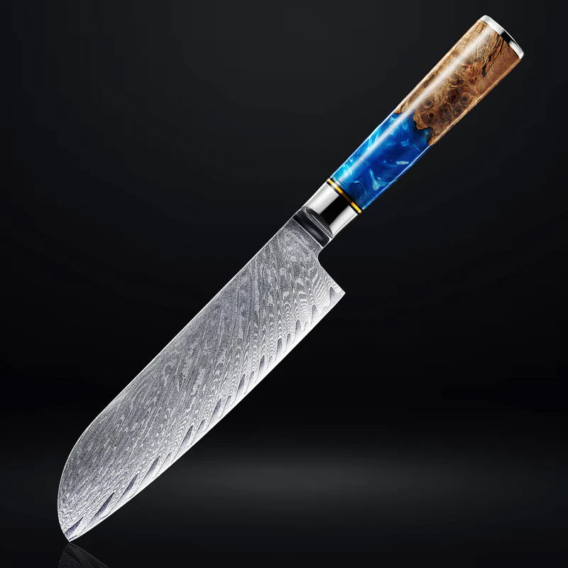 Tidal Blue – 7" Santoku Knife
