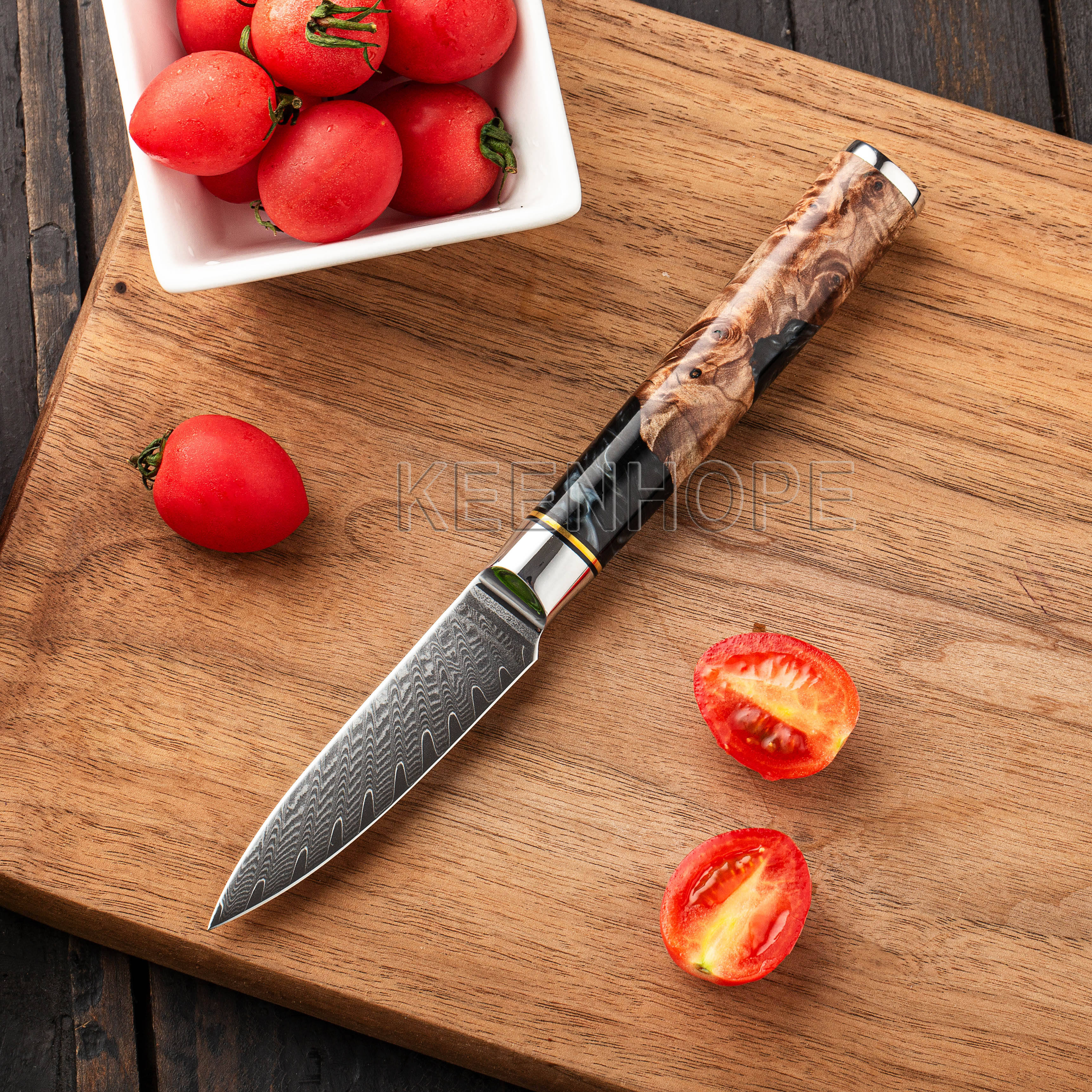 Tidal Black – 4" Paring Knife