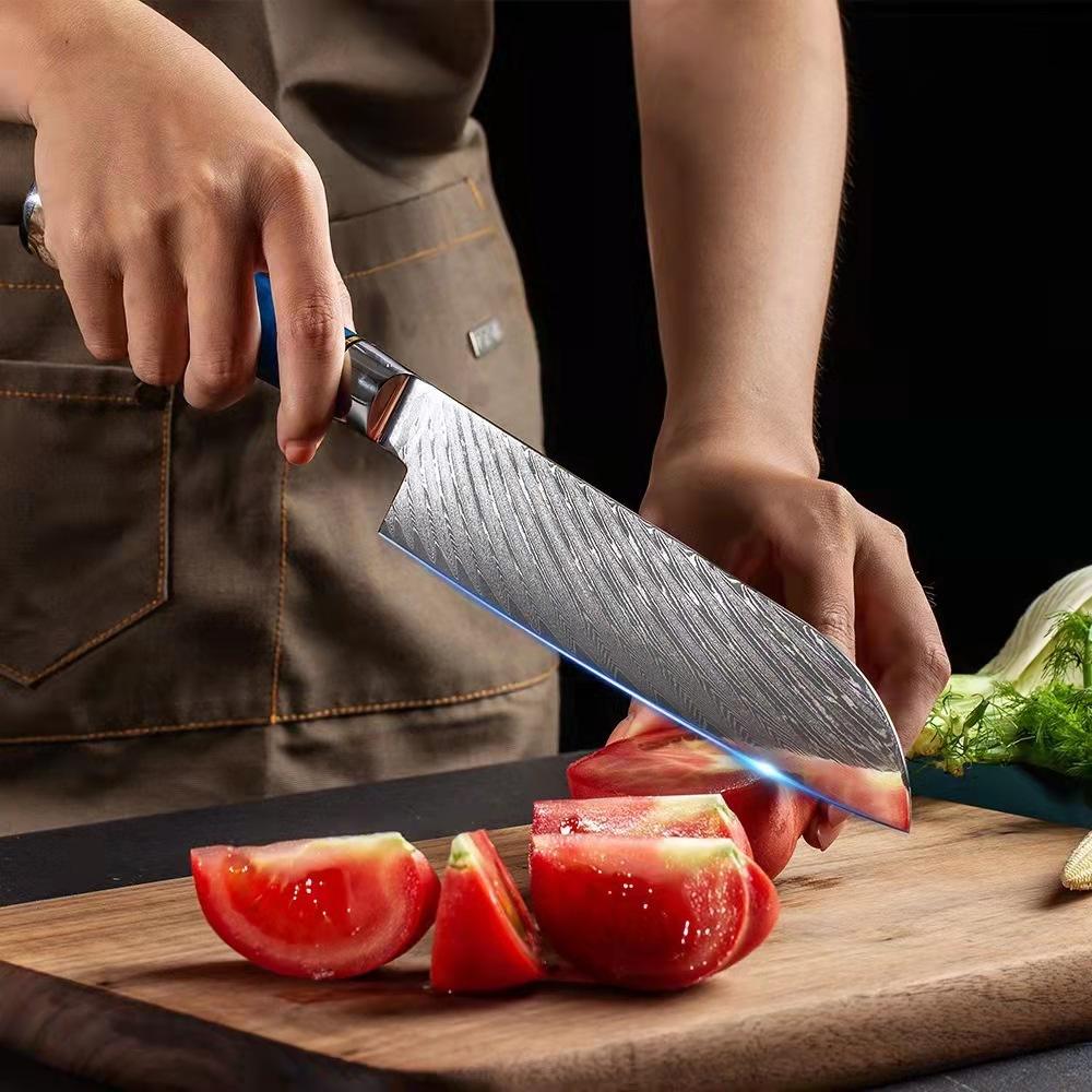 Tidal Blue – 7" Santoku Knife